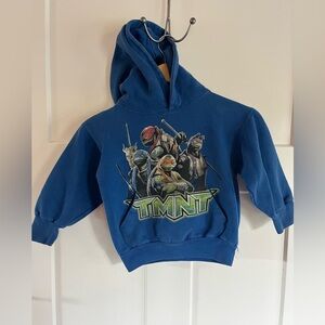 Vintage Surf Ave Teenage Mutant Ninja Turtles Blue Hoodie Size 5/6